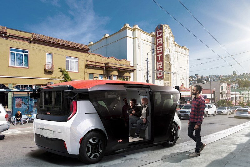 Image 1 : Cruise Origin : le premier taxi électrique collectif entièrement autonome