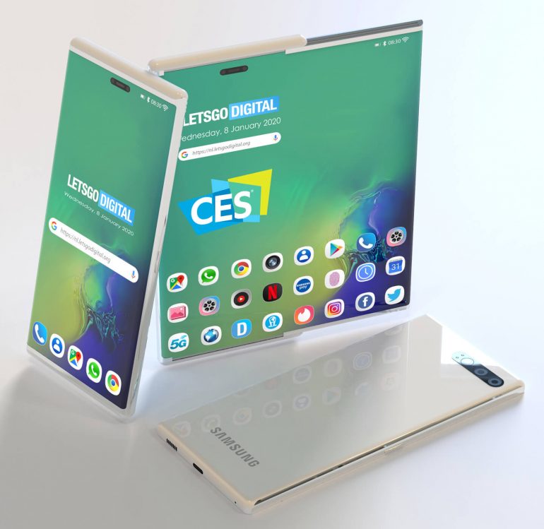 Image 2 : Ce smartphone à l’écran déroulant que Samsung ne montre à personne