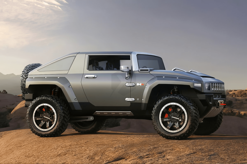 Image 1 : Un Hummer tout électrique pour concurrencer le Cybertruck de Tesla ?
