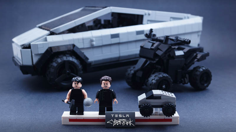 Image 1 : Tesla : le Cybertruck aura-t-il droit à son set LEGO ?