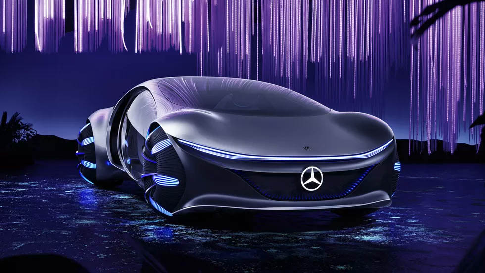 Image 12 : Avatar 2 : Les premières images et un concept-car Mercedes inspiré du film