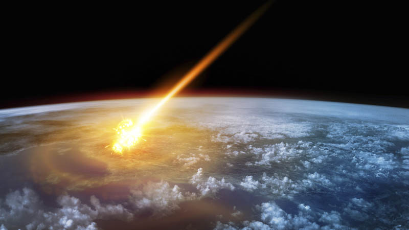 Image 1 : Tombée il y a 800 000 ans, une météorite révèle son cratère