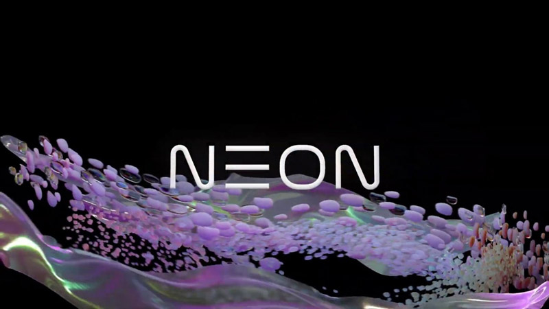 Neon Samsung intelligence artificielle realite augmentee