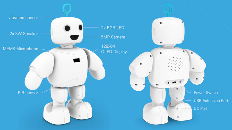Image 2 : Ne vous sentez plus jamais seul grâce au robot Pibo