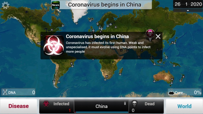 Image 1 : Coronavirus : les ventes du jeu vidéo Plague Inc. décollent