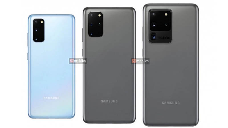 Image 1 : Galaxy S20, les prix européens et les designs officiels de Samsung sont là
