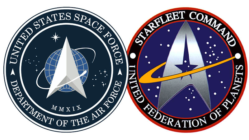 Image 1 : Space Force : la police de l’Espace de Donald Trump se choisit un logo façon Star Trek