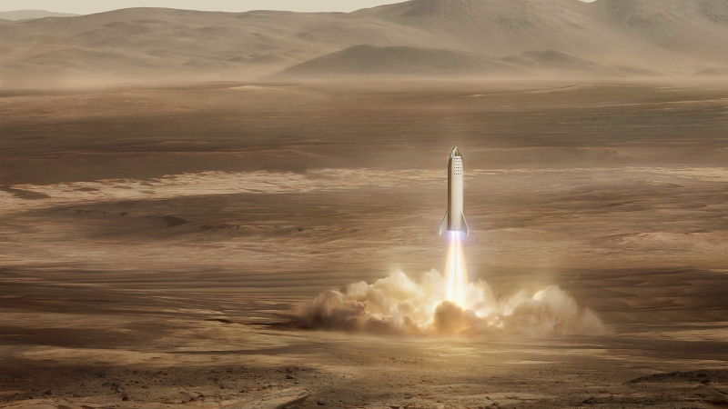 spacex mars