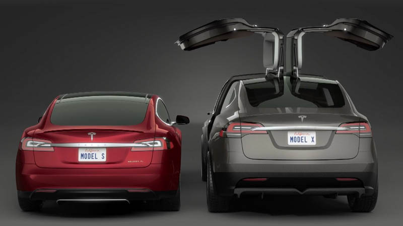 tesla model s x