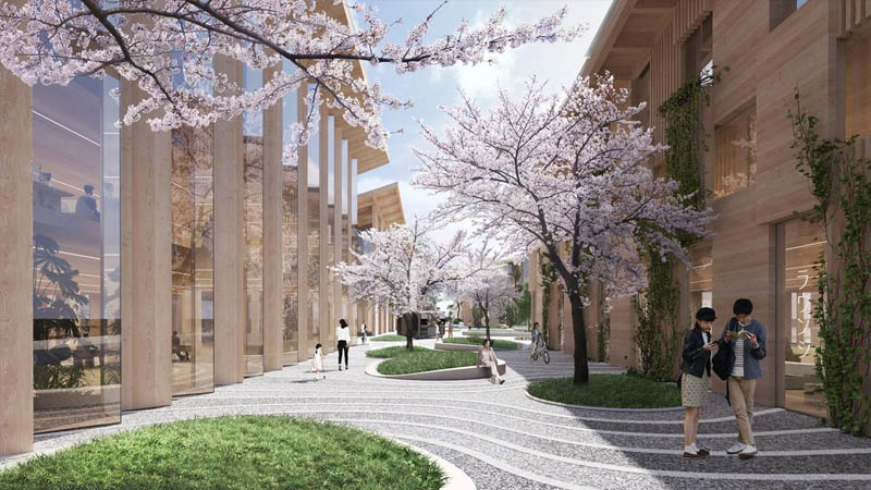 Image 1 : Toyota va construire un prototype de ville du futur sur 71 hectares