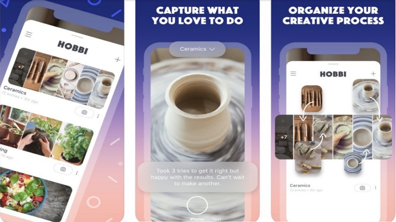 Image 1 : Hobbi : la nouvelle application de Facebook qui copie Pinterest