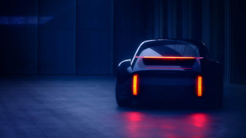 Image 1 : Hyundai annonce une berline électrique sportive pour le salon de Genève