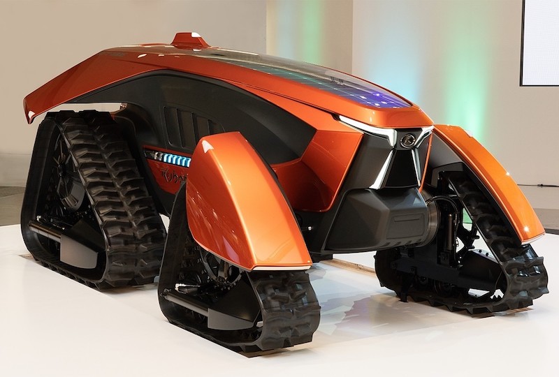 Image 1 : Après la voiture autonome, le tracteur autonome intelligent de Kubota