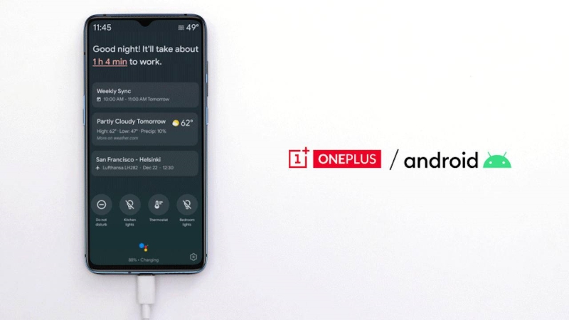 Image 1 : OnePlus : votre smartphone se transformera bientôt en Google Nest Hub