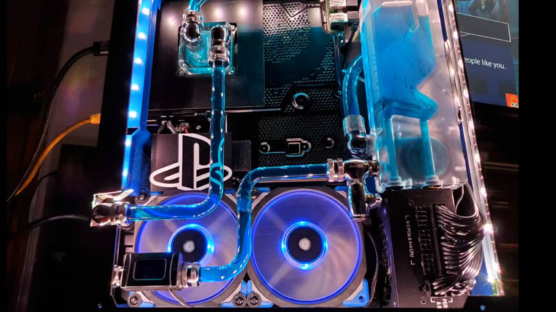 La PS4 Pro se fait silencieuse avec ce watercooling de compétition