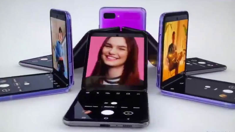 Image 1 : Galaxy Z Flip : Samsung dévoile son smartphone pliable avec deux publicités
