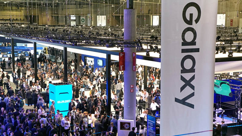 Image 1 : MWC 2020 : le coronavirus restreint les équipes de Samsung