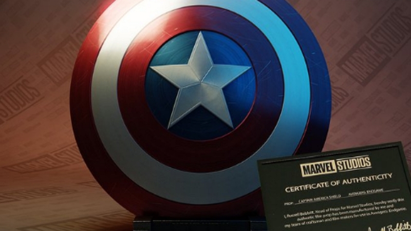 Image 1 : Avengers Endgame : gagnez un bouclier de Captain America ayant servi au film