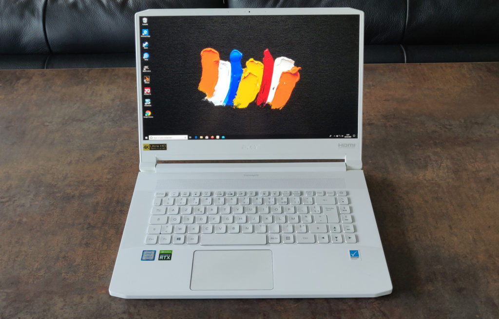 Image 1 : Test Acer ConceptD 7 : un PC portable élégant et performant au service des infographistes