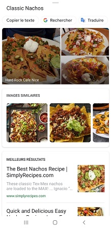 Image 8 : Google Maps vous conseille le meilleur plat à choisir au restaurant avec Google Lens
