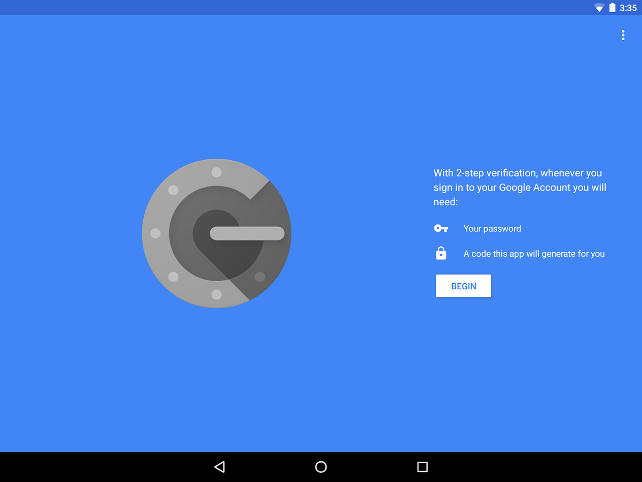 google authenticator