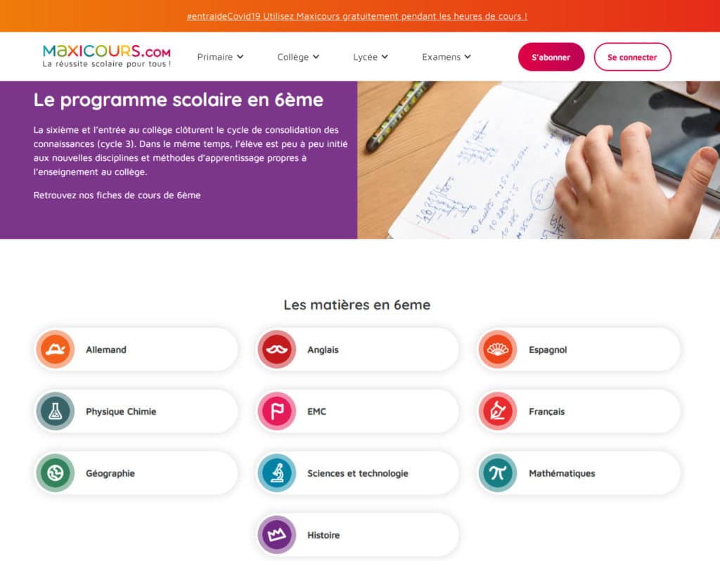 Image 4 : Les 7 meilleurs sites éducatifs gratuits pour occuper les enfants de 3 à 12 ans durant le confinement