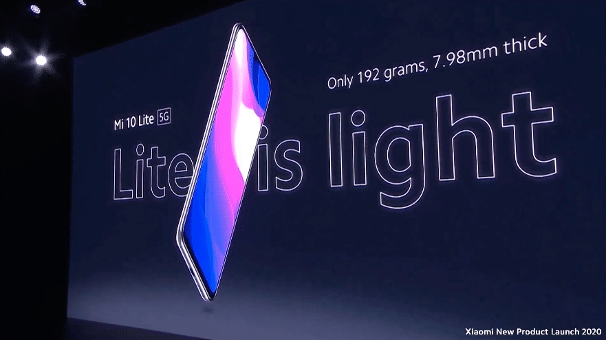 Image 4 : Xiaomi Mi 10 Lite : un smartphone léger, performant et pas cher