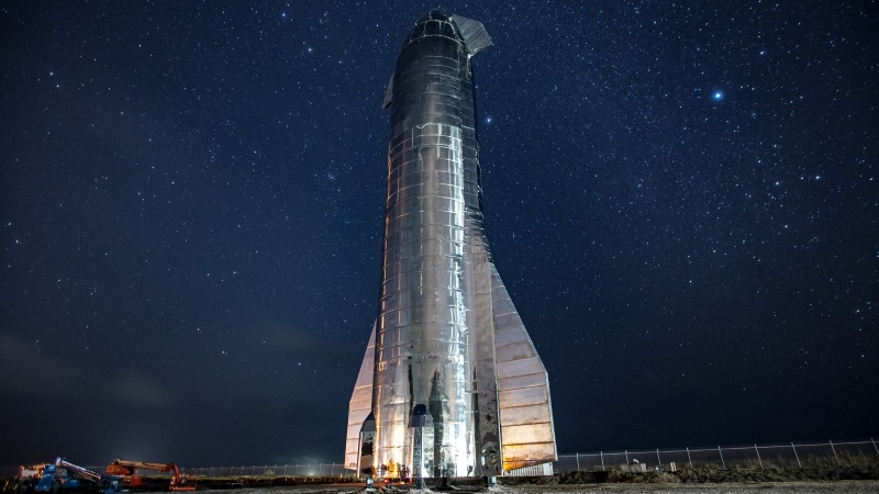 Image 1 : SpaceX : un prototype de la fusée Starship explose pendant un test au Texas