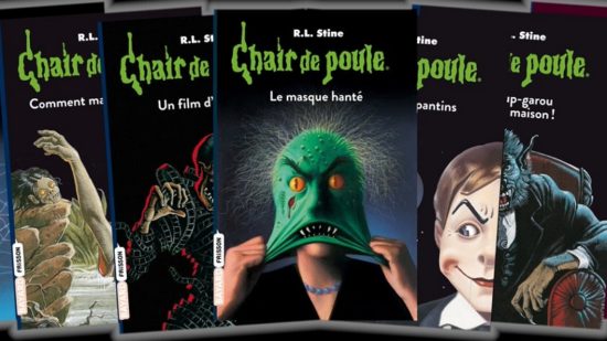 Lot De 3 Dossiers Scolaires Vintage Goosebumps – Années 90 – Chair De Poule – Occasion