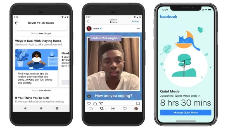 Image 1 : Facebook déploie un mode silencieux pour vous faire décrocher du réseau social