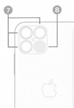 Image 2 : iPhone 12 Pro : Apple y intégrerait un scanner LiDAR d'après une nouvelle photo