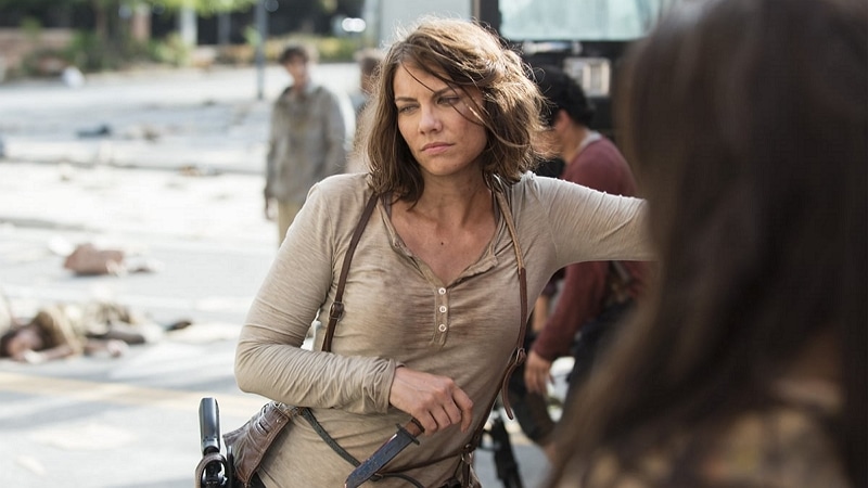 Image 2 : The Walking Dead : Maggie aurait dû assassiner Negan dans la saison 8
