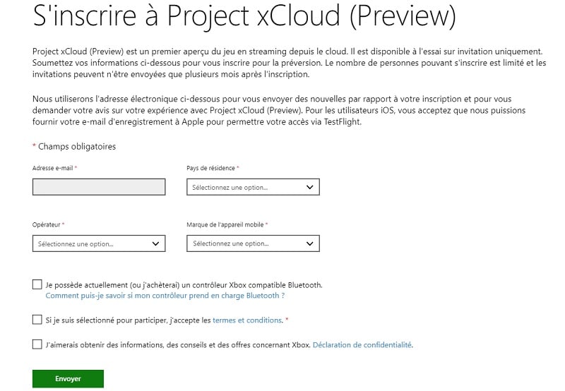 Image 4 : Microsoft xCloud : les inscriptions à la bêta du service de cloud gaming sont ouvertes