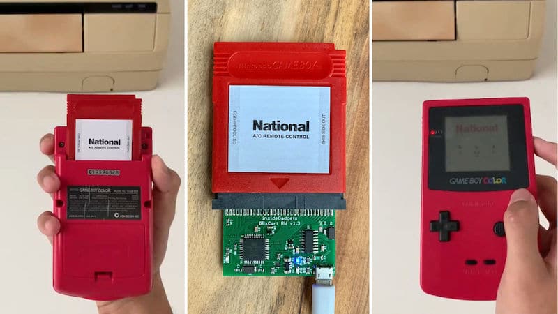 Nintendo : contrôlez votre climatisation avec une Game Boy Color