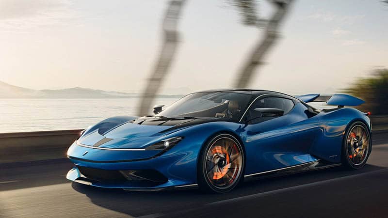 Image 6 : Tesla, Lotus, Pininfarina : les 10 voitures électriques les plus rapides du monde