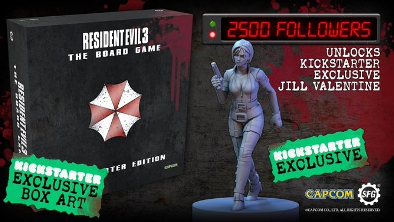 Image 1 : Resident Evil 3 se transforme en jeu de plateau