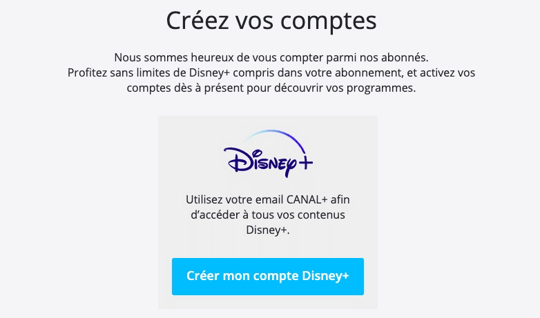 Image 6 : Disney+ : comment l'activer sans frais avec votre abonnement Canal+ ?