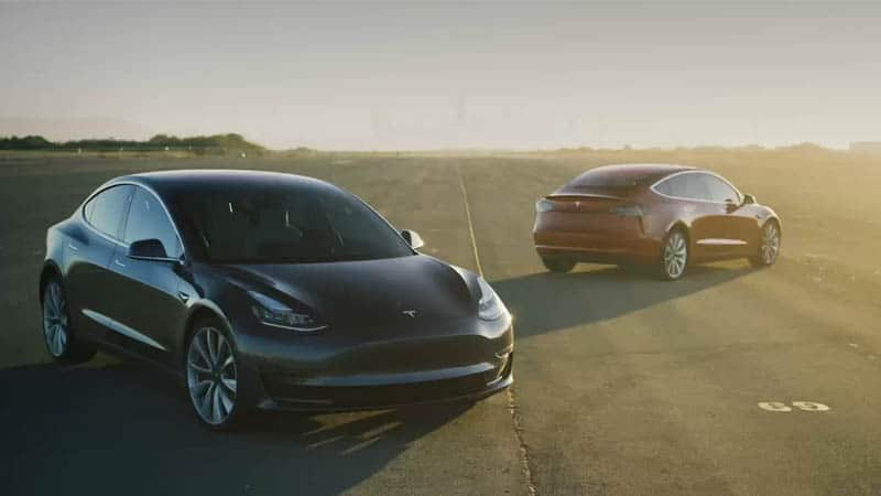 Image 1 : Tesla Model 3 : 650 km d’autonomie pour une nouvelle version longue distance