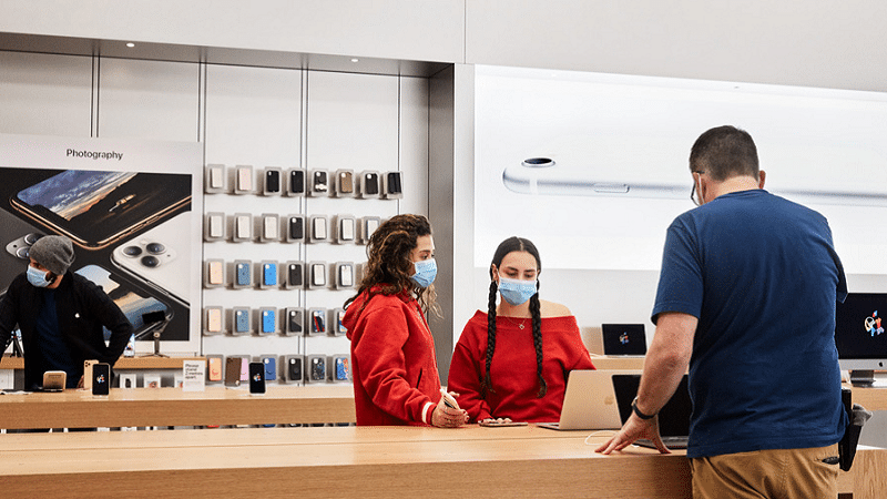 Image 1 : Les Apple Store vont rouvrir leurs portes, voici les mesures de sécurité mises en place