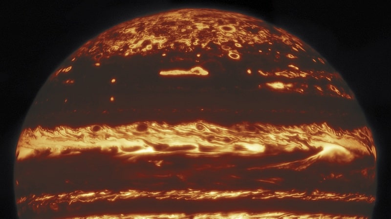 Image 1 : Les astronomes ont capturé des images extraordinaires de Jupiter