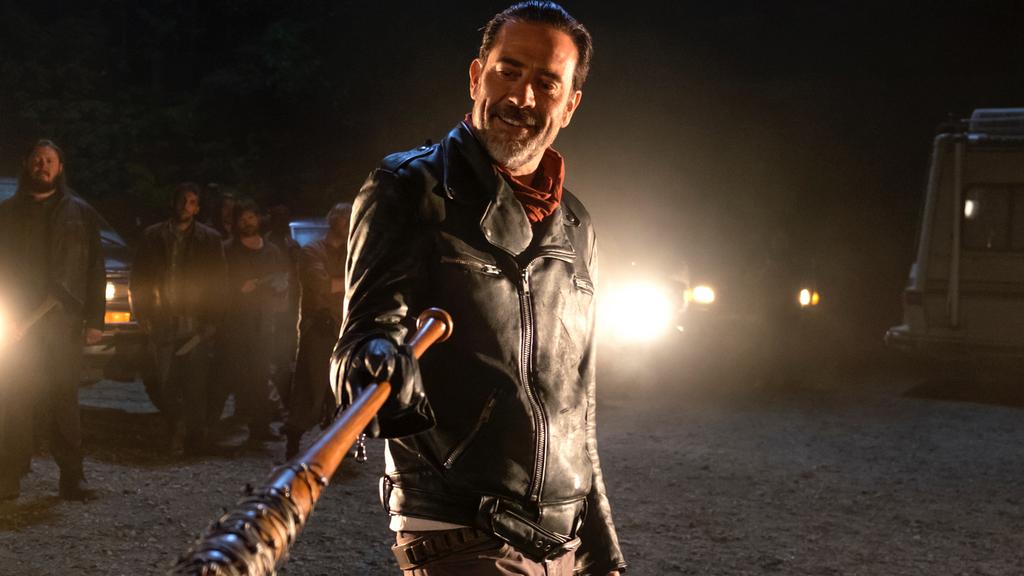 jeffrey dean morgan as negan in the walking dead ad5056 0@1x