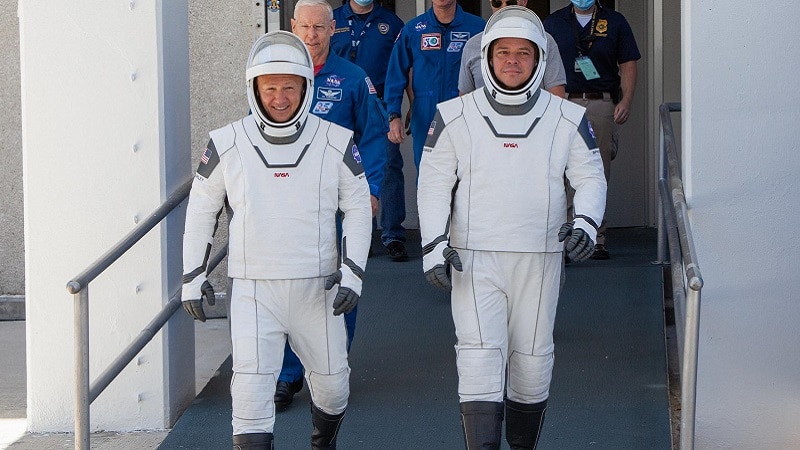 Image 1 : NASA : quels risques pour les astronautes du premier vol habité de SpaceX ?