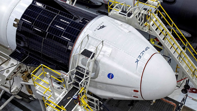 Image 1 : NASA : le Crew Dragon de SpaceX effectuera bien son premier vol habité le 27 mai