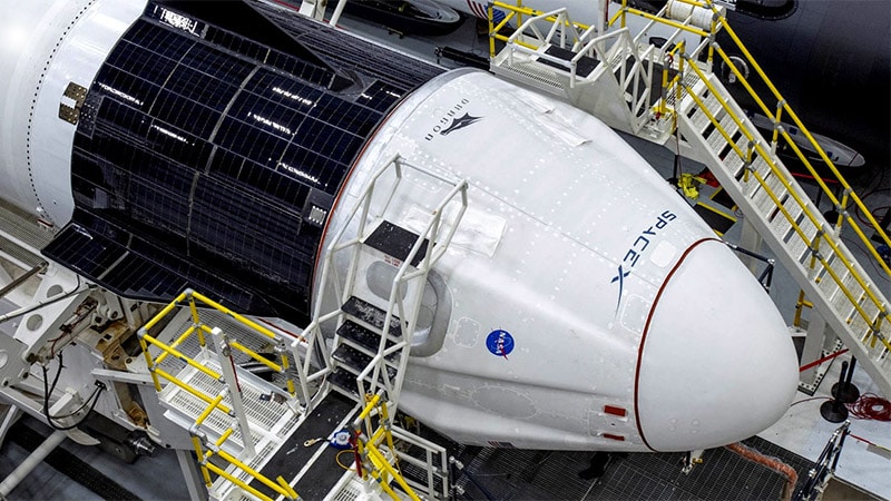 nasa spacex crew dragon