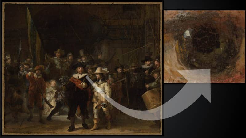 Image 1 : Regardez ce tableau de Rembrandt en « hyper définition » avec une photo de 44,8 gigapixels