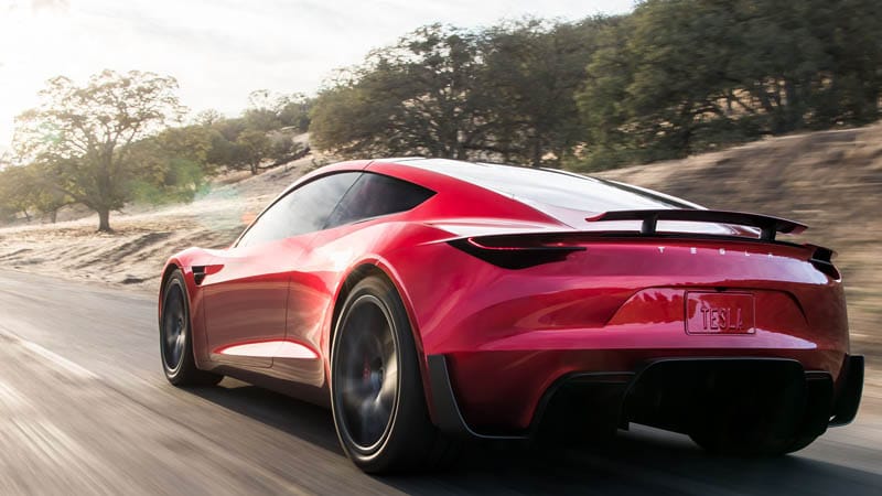 Image 1 : Tesla Roadster édition SpaceX : “une voiture à la James Bond” pour Elon Musk