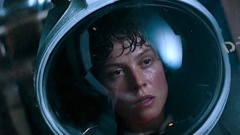 Sigourney Weaver dans son rôle d'Ellen Ripley dans Alien