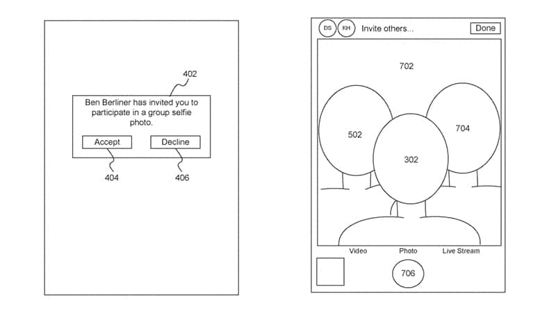 Image 2 : Apple invente le selfie de groupe à distance