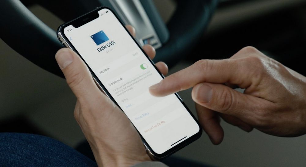 ios 14 apple car key