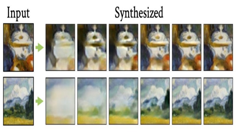 Image 1 : Cette IA copie des peintures célèbres en reproduisant chaque coup de pinceau de leurs artistes